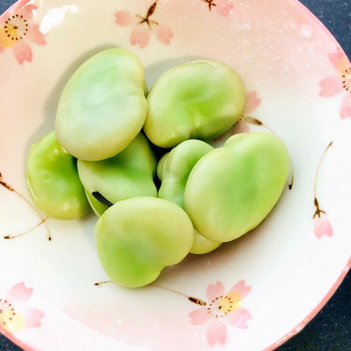 そら豆の白だし漬け